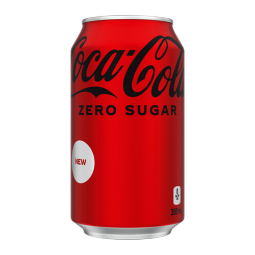 Coca-Cola Soft Drink Zero Sugar 355 ml (can)