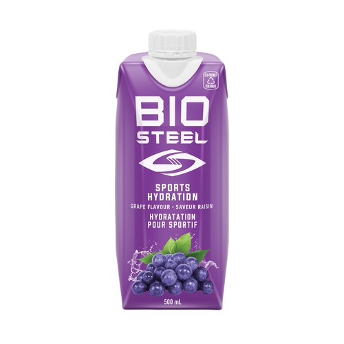 BioSteel Sports Drink Ready To Drink Grape 500 ml