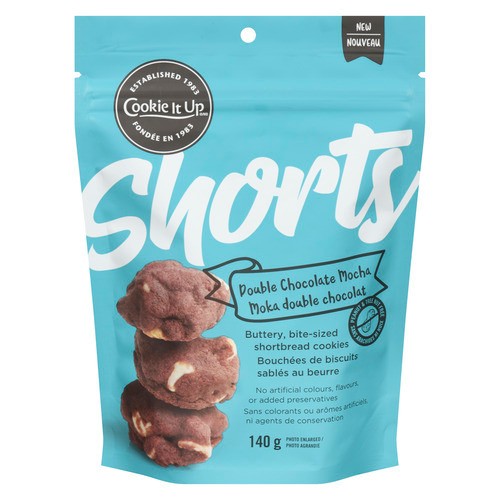 Cookie It Up Shorts Cookies Double Chocolate Mocha 140 g