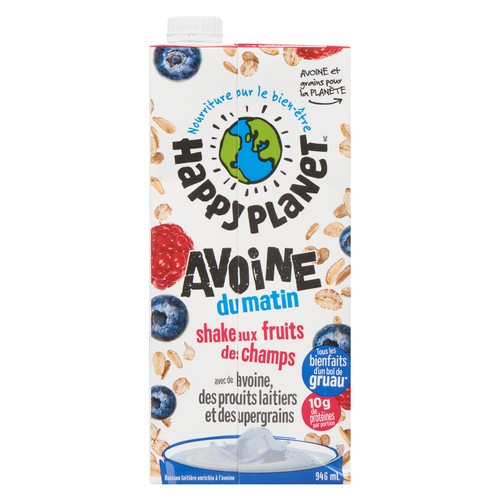 Happy Planet Mornin' Oatz Shake Field Berry 946 ml