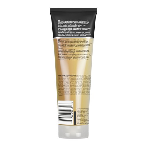 John Frieda Liquid Shampoo Sheer Blonde Platinum To Champagne 250 ml