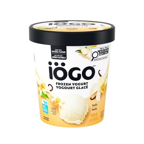 IOGO Frozen Yogurt Tub Vanilla 946 ml