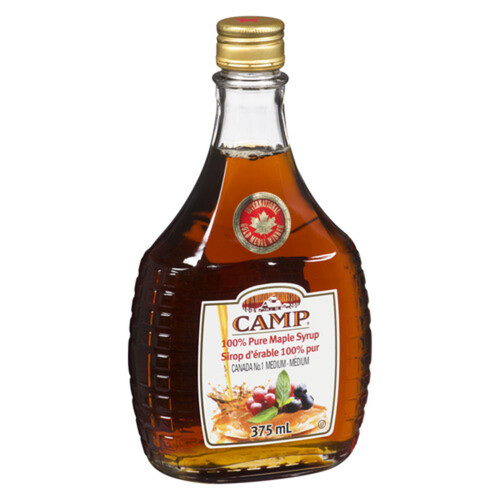 Camp Maple Syrup Amber Grade A 375 ml