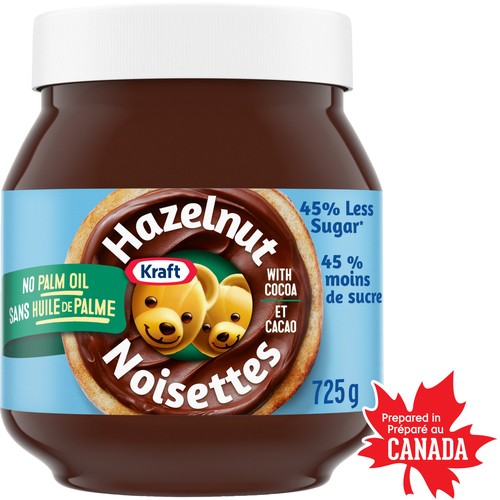 Kraft Hazelnut With Cocoa Spread 725 g