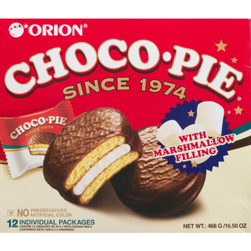 Orion Choco-Pie 468 g 12 EA