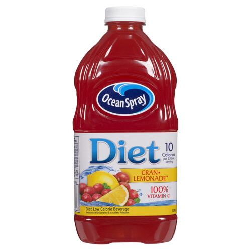 Ocean Spray Diet Juice Cocktail Cranberry Lemonade 1.89 L (bottle)