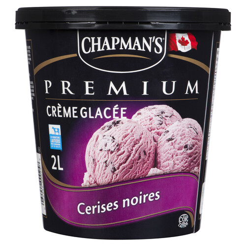 Chapman's Premium Ice Cream Black Cherry 2 L