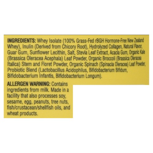 Natreve Gluten-Free Supplements Whey Nutritional French Vanilla Wafer 675 g