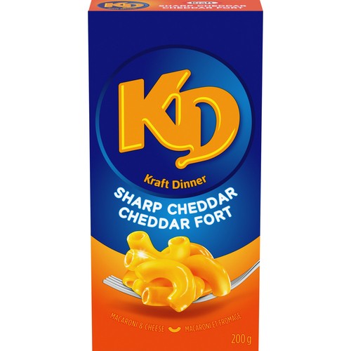 Kraft Dinner Macaroni And Cheese Sharp Cheddar 200 g