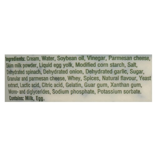Marzetti Veggie Dip Spinach Parmesan 340 g