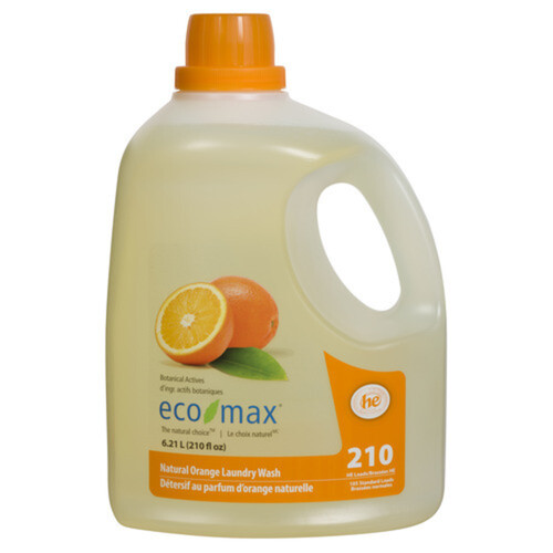 Eco Max Liquid Laundry Wash Natural Orange 6.21 L