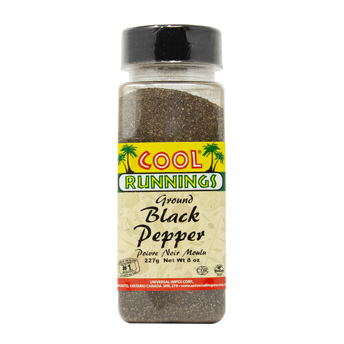 Cool Runnings Ground Black Pepper 227 g