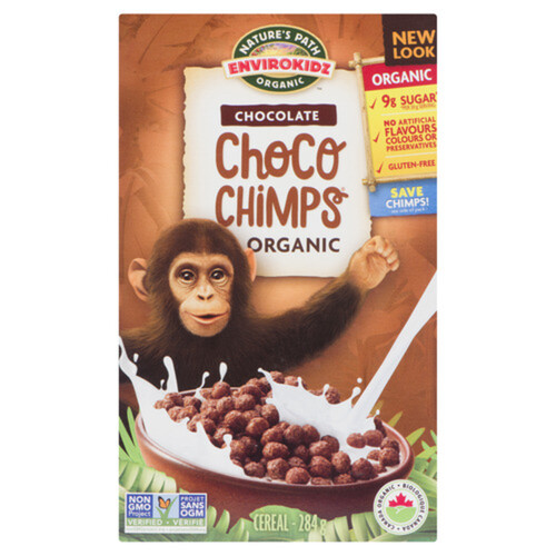 Nature's Path Organic Cereal Chocolate Chimps 284 g