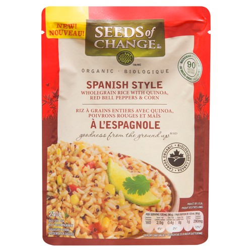 Seeds Of Change Organic Rice Spanish Style 240 g