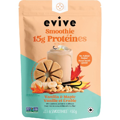 Evive Frozen Smoothie Cubes No Added Sugar Maple Delight 450 g