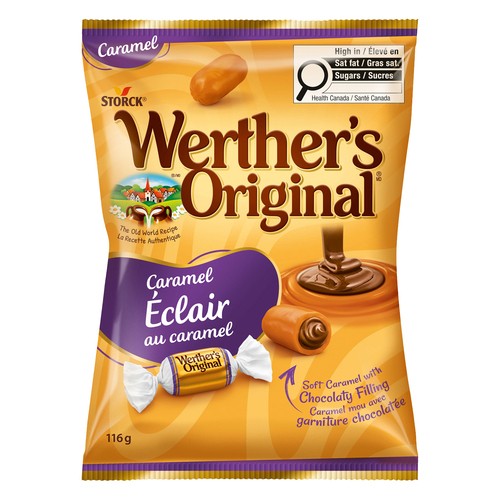 Werther's Original Candy Soft Eclairs 116 g