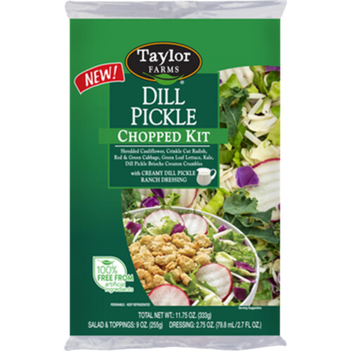 Taylor Farms Chopped Salad Kit Dill Pickle 333 g