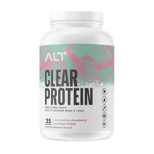 ALT Clear Protein Grass-fed Whey Isolate Watermelon Strawberry 730 g