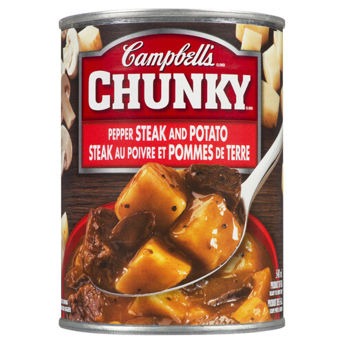 Campbell's Chunky Soup Pepper Steak & Potato 540 ml