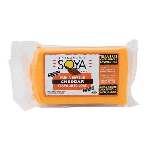 Okanagan Soya Cheese Block Cheddar 180 g
