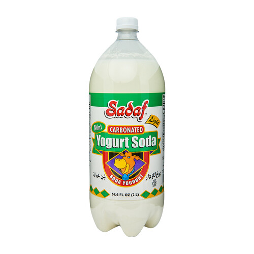 Sadaf Yogurt Soda Drink Mint 2 L (bottle)