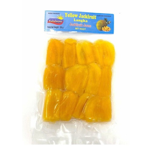 Kababayan Yellow Jackfruit Fruit 250 g (frozen)