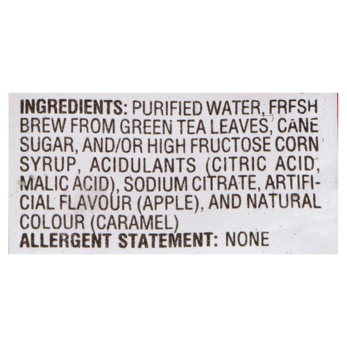 C2 Green Tea Apple 1 L (bottle)