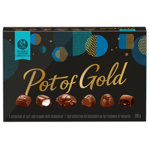 Hershey Milk Chocolate Pot Of Gold Assorted 246 g