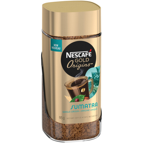 Nescafé Instant Coffee Gold Origins Sumatra 95 g