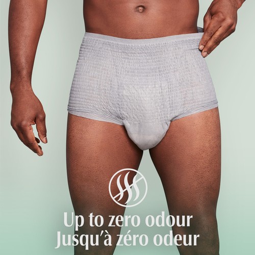 Depend Extra Large Men's Underwear 15 Count