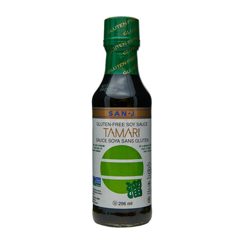 San-J Gluten-Free Soya Sauce Tamari Reduced Sodium 296 ml