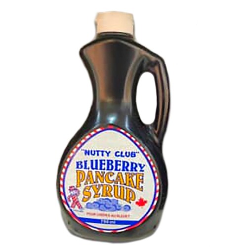 Nutty Club Pancake Syrup Blueberry 750 ml