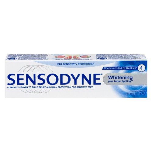 Sensodyne Toothpaste Whitening 18 ml