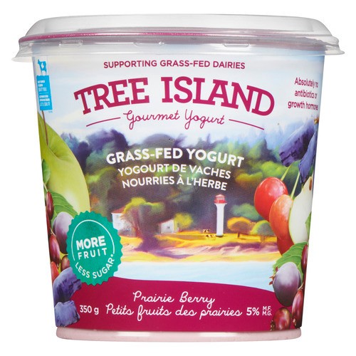 Tree Island Gourmet Yogurt Prairie Berry Yogurt 350 g