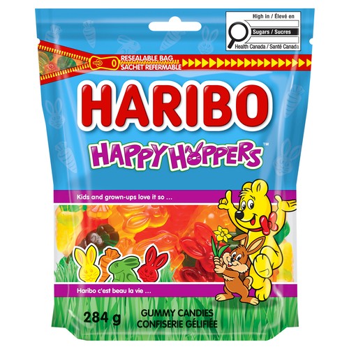 Haribo Gummy Candies Happy Hoppers 284 g