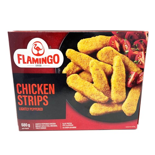 Flamingo Frozen Chicken Strips 680 g