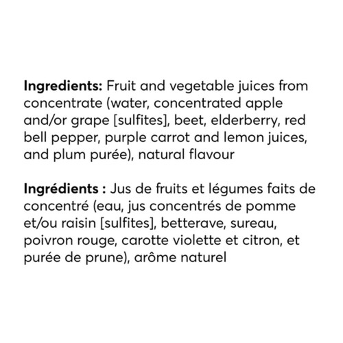 Oasis Fruit and Vegetable Juice Deliciously Purple 960 ml