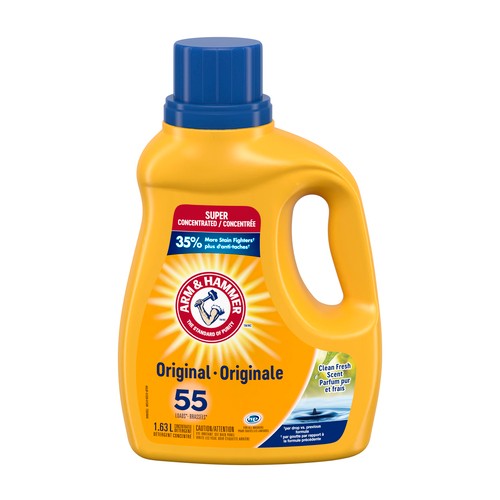 Arm & Hammer Laundry Detergent Clean Fresh Scent 1.63 L