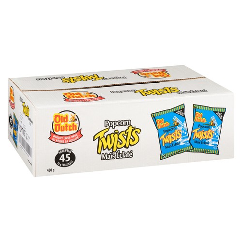 Old Dutch Foods Ltd Multipack Popcorn Twists 450 g