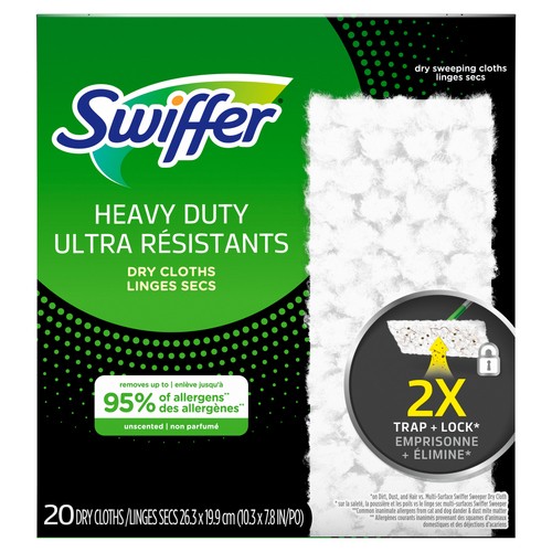 Swiffer Heavy Duty Dry Cloths 20 Count