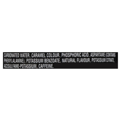 Coca-Cola Zero Sugar Soft Drink Bottle 300 ml