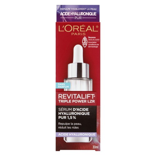 L'Oréal Revitalift Triple Power LZR Serum 1.5% Hyaluronic Acid 30 ml