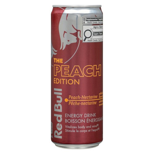 Red Bull Energy Drink Peach Edition 355 ml (can)
