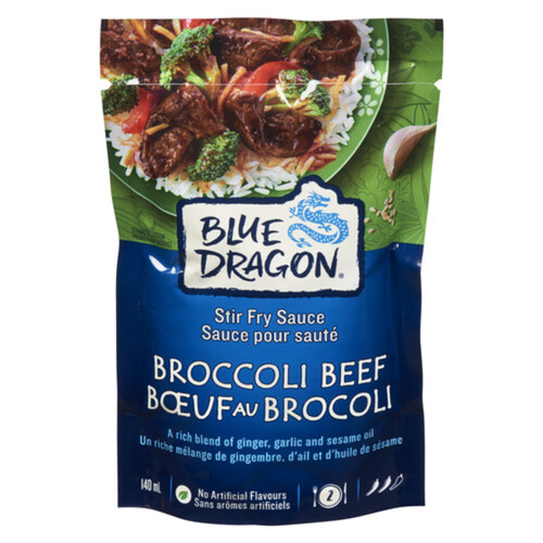 Blue Dragon Stir Fry Sauce Broccoli Beef 140  ml