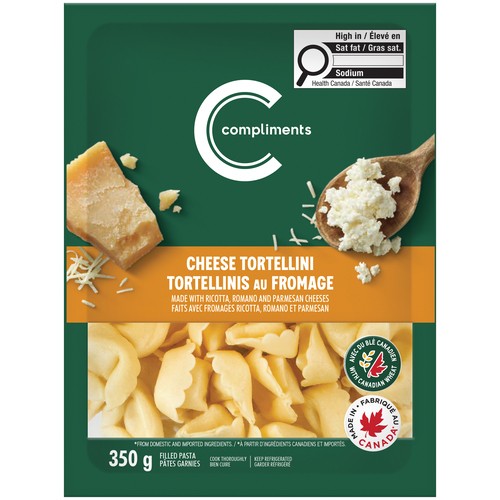 Compliments Filled Pasta Cheese Tortellini 350 g