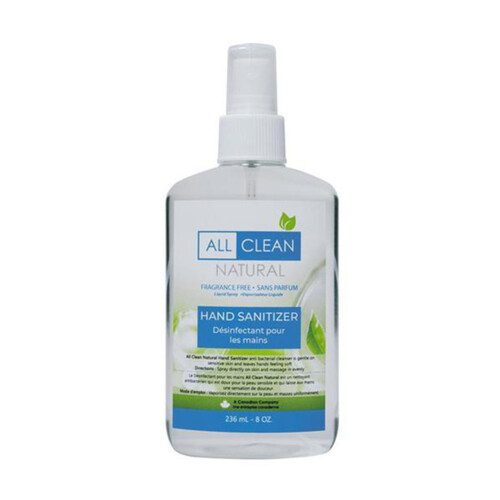 All Clean Natural Hand Sanitizer 236 ml