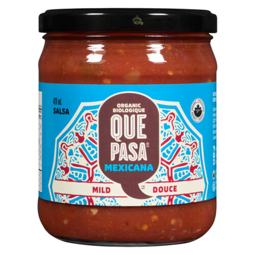 Que Pasa Organic Salsa Mexicana Mild 420 ml