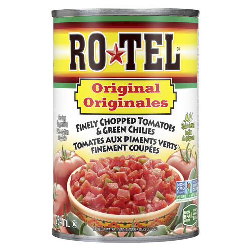 Rotel Tomatoes Diced With Green Chilies Original 284 ml