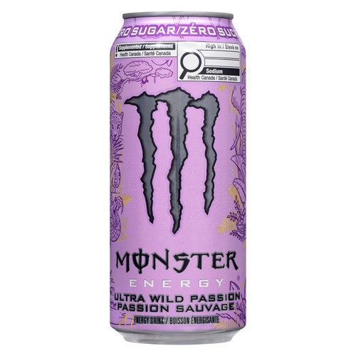 Monster Energy Drink Zero Sugar Ultra Wild Passion 473 ml (can)