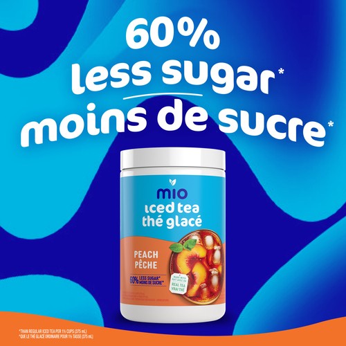 Mio Drink Mix Iced Tea  Peach 540 g